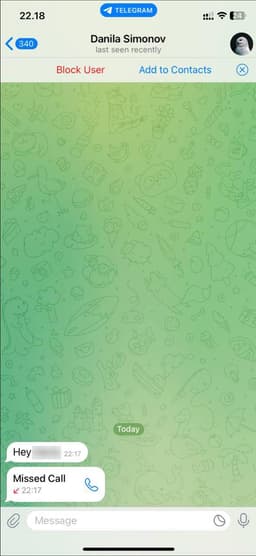 как проверить подлинность аккаунта в Telegram image preview