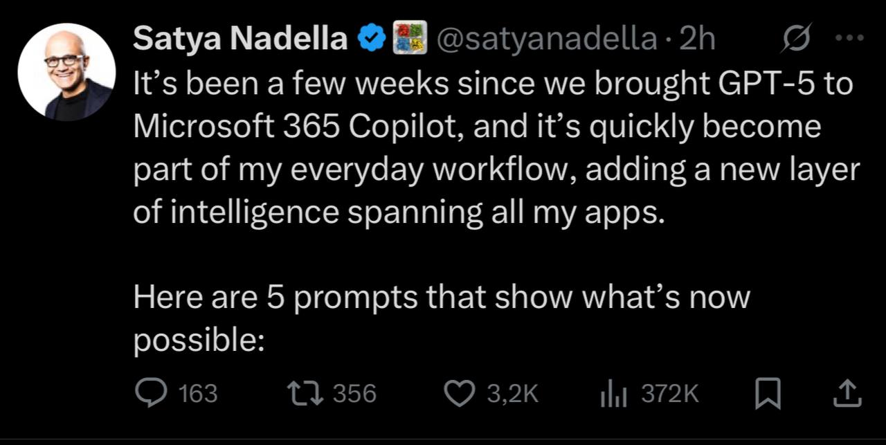 боже, Сатья нанял SMM для твиттера на фиверр? image preview