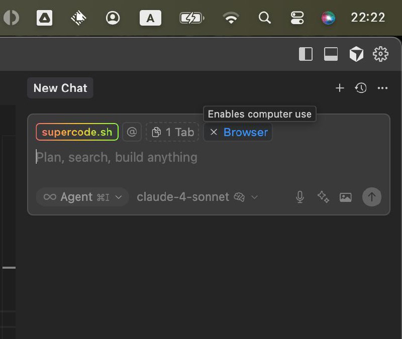 о, а что это у нас тут в бетке Курсора завезли 🙂 image preview